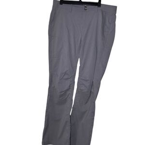 Prana Women's Cargo Hiking Pants Size 16 Gray Stretchy Casual Utility, Yoga